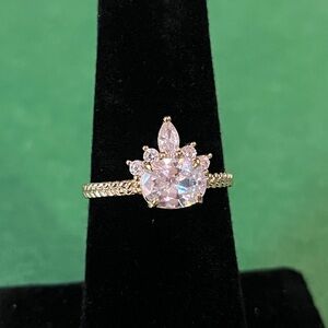 Fragrant jewel, Cleopatra, Gold and Silver Women's Ring